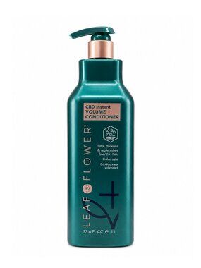 Leaf & Flower Volume Conditioner for Fine & Thin Hair – Color Safe, 33.6 fl oz